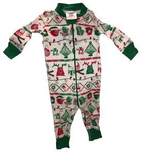 hanna andersson STAR WARS CHRISTMAS red green trees one piece Xmas in July